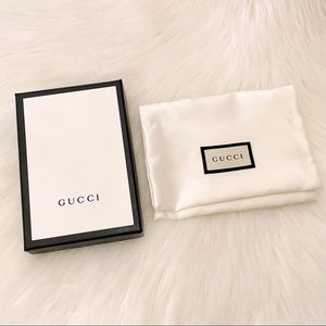Gucci Box & Dust Bag